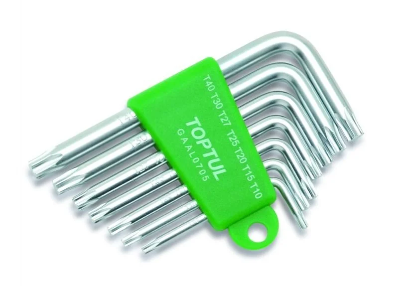 К-кт зіркоподібних ключів TORX TOPTUL GAAL0705 (фото 1)