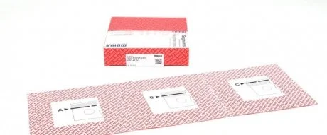 Комплект кілець поршневих з 3 шт. MAHLE / KNECHT 03048N2