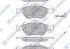 Комплект гальмівних колодок з 4 шт. дисків Hi-Q (SANGSIN) SP1631 (фото 1)