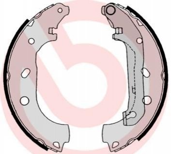 Гальмівні колодки (набір) BREMBO S24 539