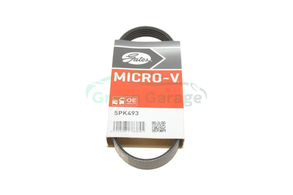 Поликлиновые ремни Micro-V (Пр-во Gates) GATES 5PK493 (фото 1)