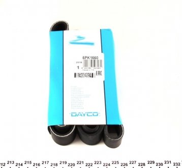 Доріжковий пас DAYCO 6PK1660