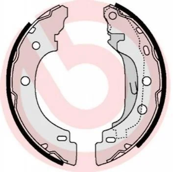 Гальмівні колодки (набір) BREMBO S68 523 (фото 1)