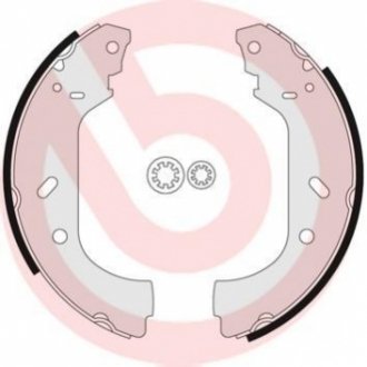 Гальмівні колодки (набір) BREMBO S23 517