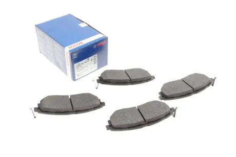 Гальмівні колодки дискові BOSCH 0986495156
