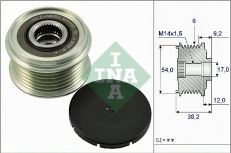 Шків привідного паса INA 535 0263 10