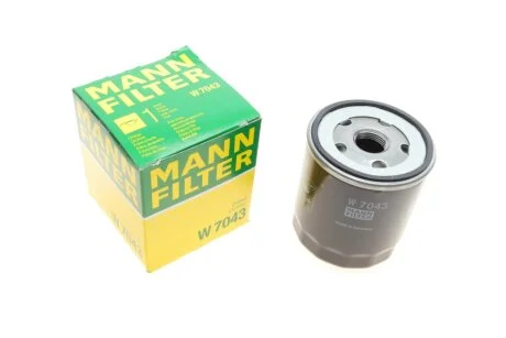 Фільтр масла MANN W7043