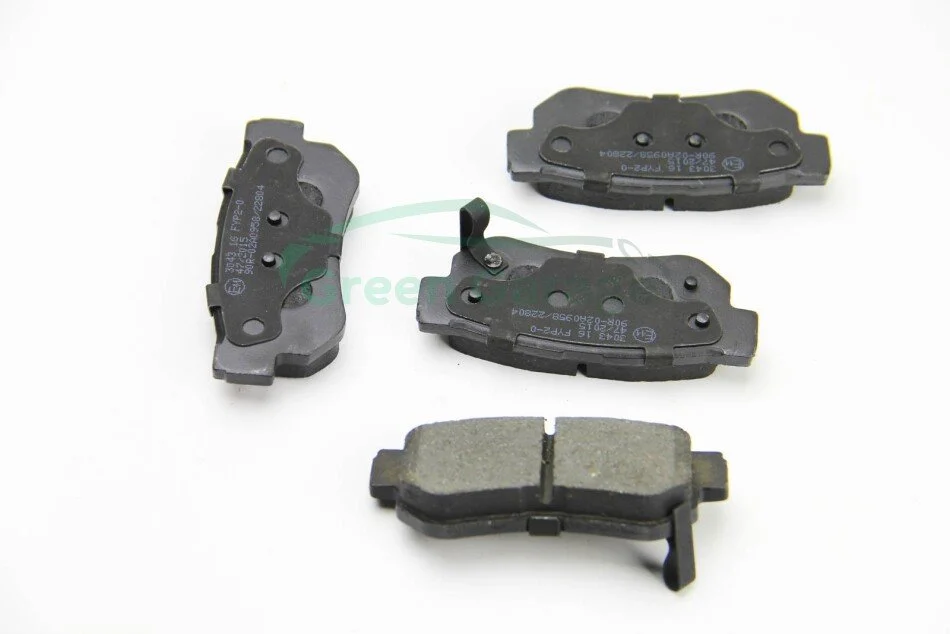 Тормозные колодки зад. Hyundai Tucson 04-10/Kia Sportage 04- (mando) BREMSI BP3043 (фото 1)