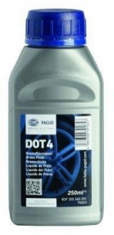 Dot 4 Гальмівна рідина 0,25L HELLA 8DF 355 360-001