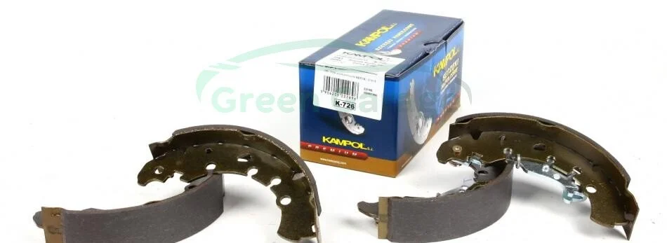 Колодки тормозные (задние) Opel Corsa 06- /Fiat Punto 99- (203x38mm) KAMPOL K726 (фото 1)