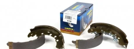 Барабанні гальмівні колодки Citroen Nemo/Fiat PuntoOpel Corsa D/Peugeot Bipper 1.4/1.4HDI 08- KAMPOL K726