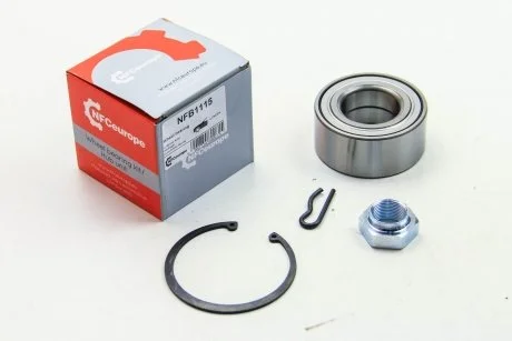 Підшипник маточини перед. Berlingo/Partner 96-08/Peugeot 306/405/406 NFC Europe NFB1115