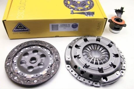 Комплект сцепления Connect 1.8TDCi 02- (90PS/с выжимным)(228mm) CK9822-14 NATIONAL CK982214