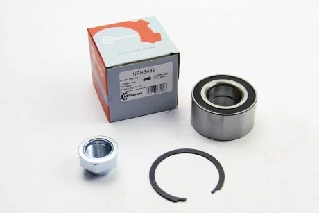Підшипник маточини перед. Fiat Doblo 01- (-ABS)/Punto 94- NFC Europe NFB3439