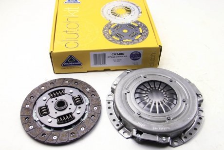 Комплект сцепления Fiesta IV/V/Mazda 121 1.0-1.4 i 95- (190mm) NATIONAL CK9406