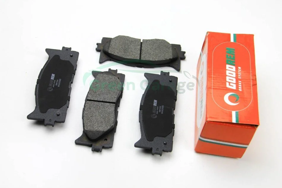 Гальмівні колодки пер. Toyota Camry 06-11 (akebono) GOODREM RM1244 (фото 1)