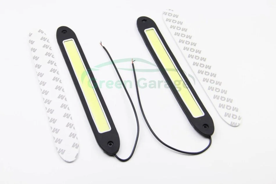 ДХО 12V 1xCOB LED ULL Гнучкий 260/33MM WIDE WHITE к-т (2 шт) BOSMA 5134 (фото 1)
