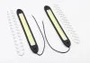 ДХО 12V 1xCOB LED ULL Гнучкий 260/33MM WIDE WHITE к-т (2 шт) BOSMA 5134 (фото 1)