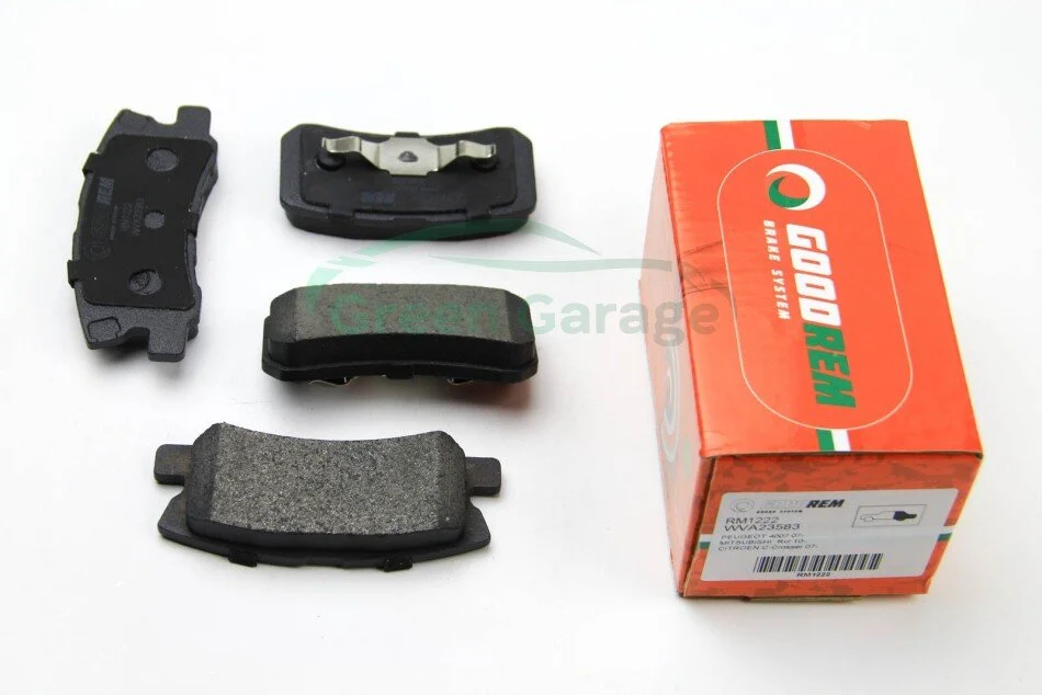 Тормозные колодки зад. Mitsubishi Outlander/Peugeot 4007 06- (akebono) GOODREM RM1222 (фото 1)