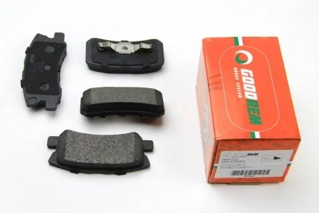 Гальмівні колодки (задні) Mitsubishi Outlander/Peugeot 4007 06- (akebono) GOODREM RM1222