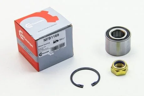 Підшипник маточини задн. Renault Megane/Clio 01- (25x52x37) NFC Europe NFB1169