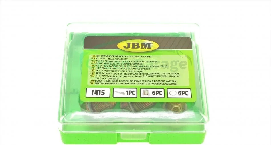 Набір інструмента для відновлення різьби JBM 53236 (фото 1)