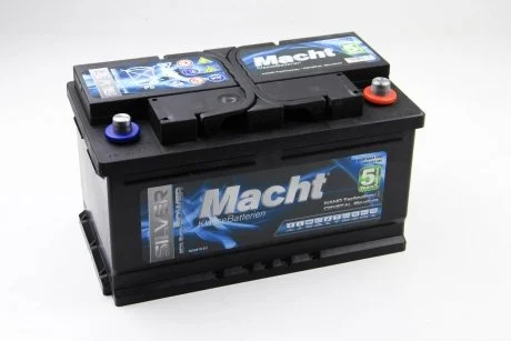 Акумулятор Macht Silver Power 85Ah/800A 310x175x175 MACHT 25876