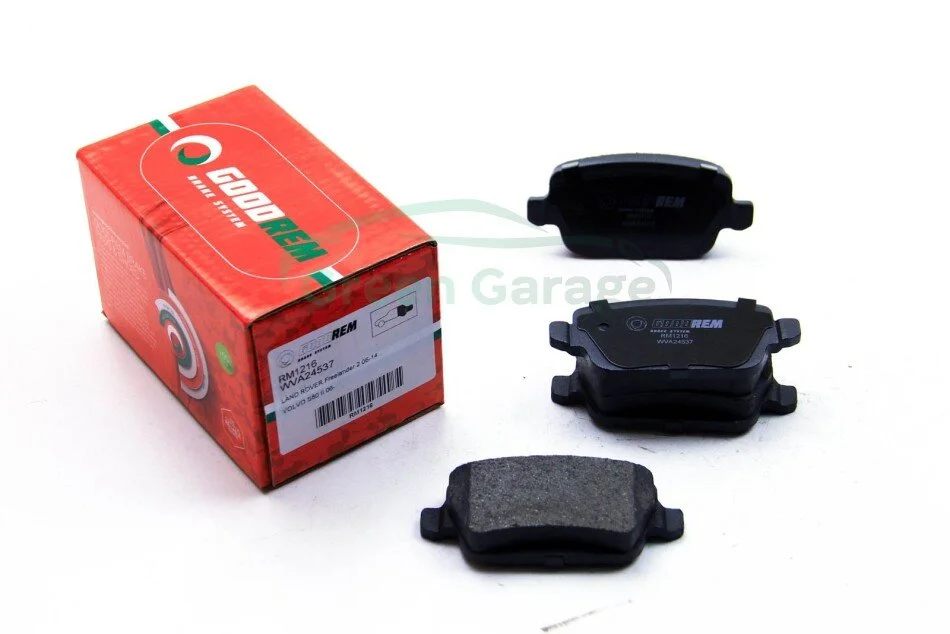 Гальмівні колодки зад Ford Focus II/Galaxy II/Kuga I/Mondeo IV/S-Max/Volvo S80 II/V70 III/XC70 II 05-16 GOODREM RM1216 (фото 1)