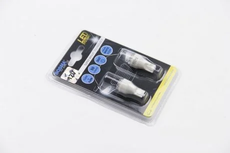 Автолампа T15 LED 12V 9XSTANDARD LED WHITE (2 шт) BOSMA 4274