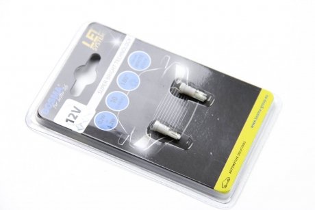 Автолампа T05 LED 12V 1xSMD 3528 LED WHITE (2 шт) Bosma 3932