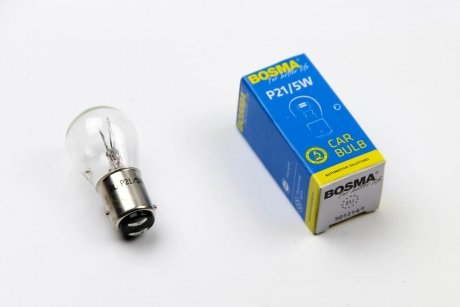 Автолампа BAY15D 12V 21/5W P21/5W в коробке 1шт Bosma 1574S