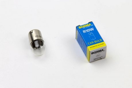 Автолампа BA15S 12V 10W R10W в коробке 1шт Bosma 1611S