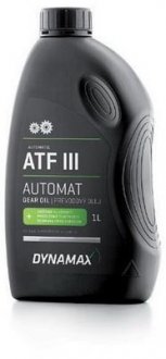 Масло трансмиссионное AUTOMATIC ATF III (20L) DYNAMAX 501843