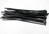Хомут пластиковый BLACK 9 X 450 (100 шт) BOSMA 8504 (фото 1)
