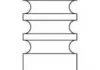 Клапан EX Opel Vivaro/Renault Trafic 2.0DCi M9R 06- INTERVALVES 3490.009 (фото 1)