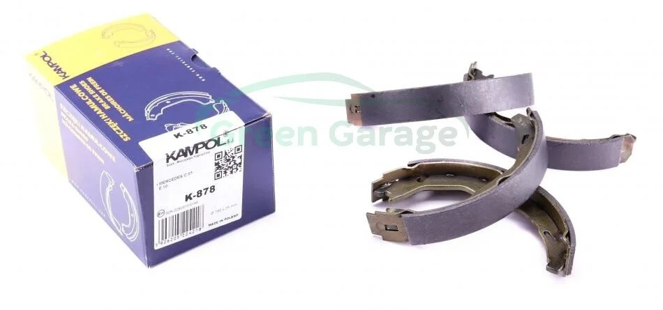 Колодки ручного гальма Mercedes C-Class 220 CDI 11- KAMPOL K878 (фото 1)