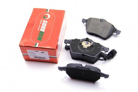 Колодки тормозные передние Octavia/Bora/Golf 91-07 GOODREM RM1220