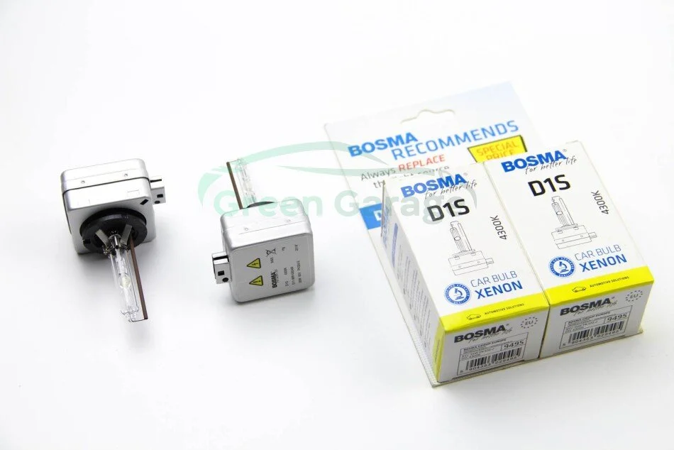Автолампа D1S XENON 85V 35W PK32D-2 4300K (2 шт) BOSMA 9495D (фото 1)