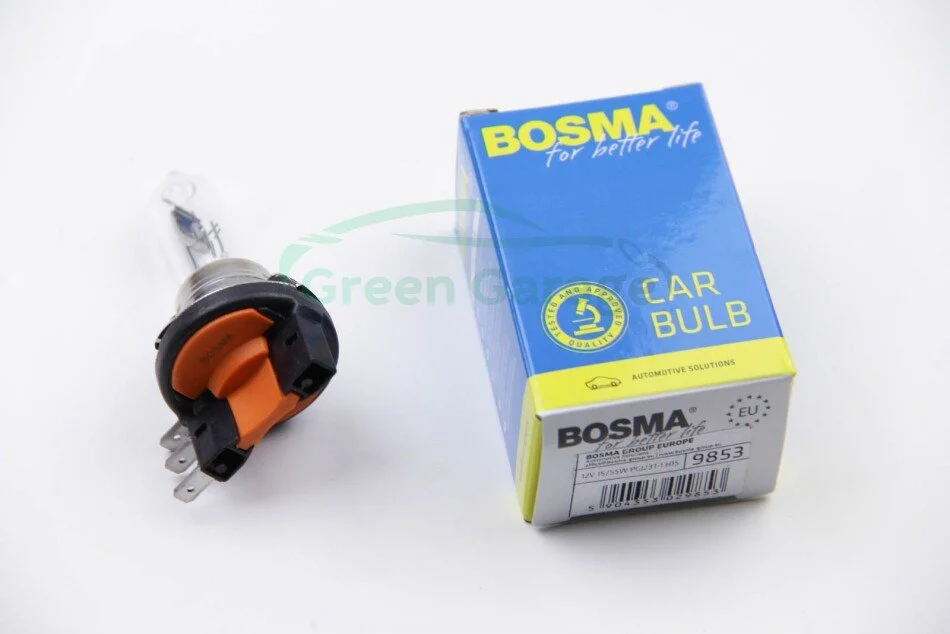 Автолампа H15 12V 55W/15W PGJ23t-1 BOSMA 9853 (фото 1)