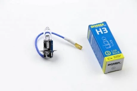 Автолампа H3 24V 70W PK22S BOSMA 0355