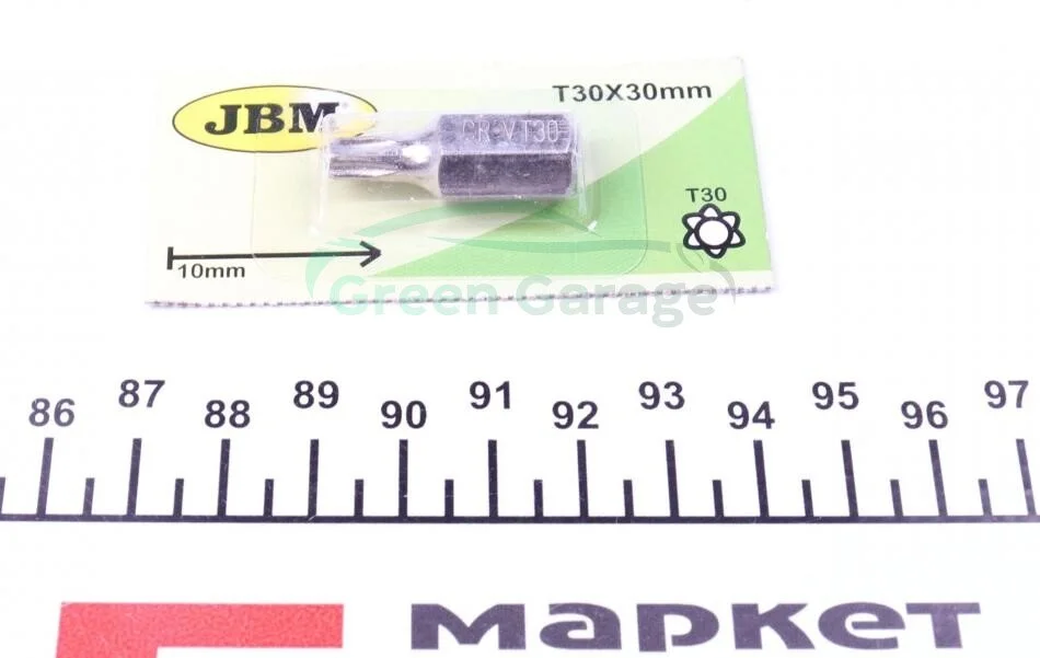 Бита Torx TP (M10xT30mm) JBM 10436 (фото 1)