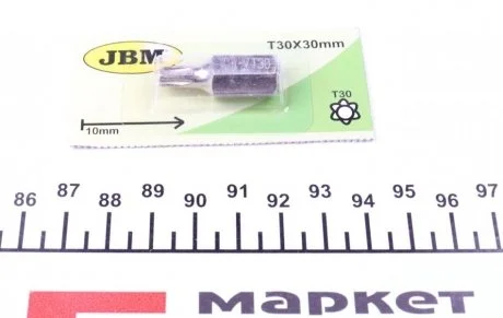 Бита Torx TP (M10xT30mm) JBM 10436