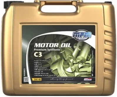 Моторна олива 5W40 20л. MPM 05020C3