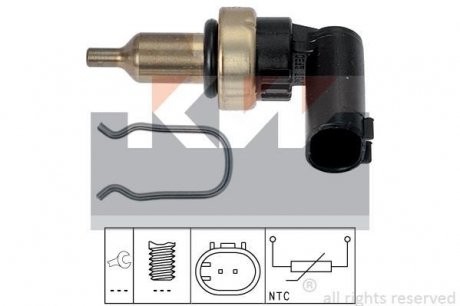 Датчик температури рідини охолодження. Датчик, температура охлаждающей жидкости. Датчик, температура охлаждающей жидкости KW 530 343