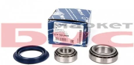Подшипник ступицы OPEL ASCONA C, CORSA B, VECTRA A 77- зад. мост (Пр-во) MEYLE 614 160 0000