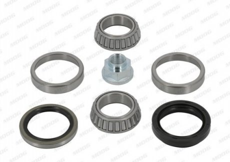 Комплект підшипників призначених для монтажу на маточину, роликові, з елементами монтажу MOOG DEWB12059