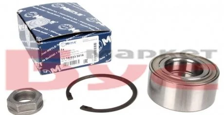 Подшипник ступицы CITROEN BERLINGO, BX, PEUGEOT 206,306,405 82-перед. мост (Пр-во) MEYLE 1114 033 5016