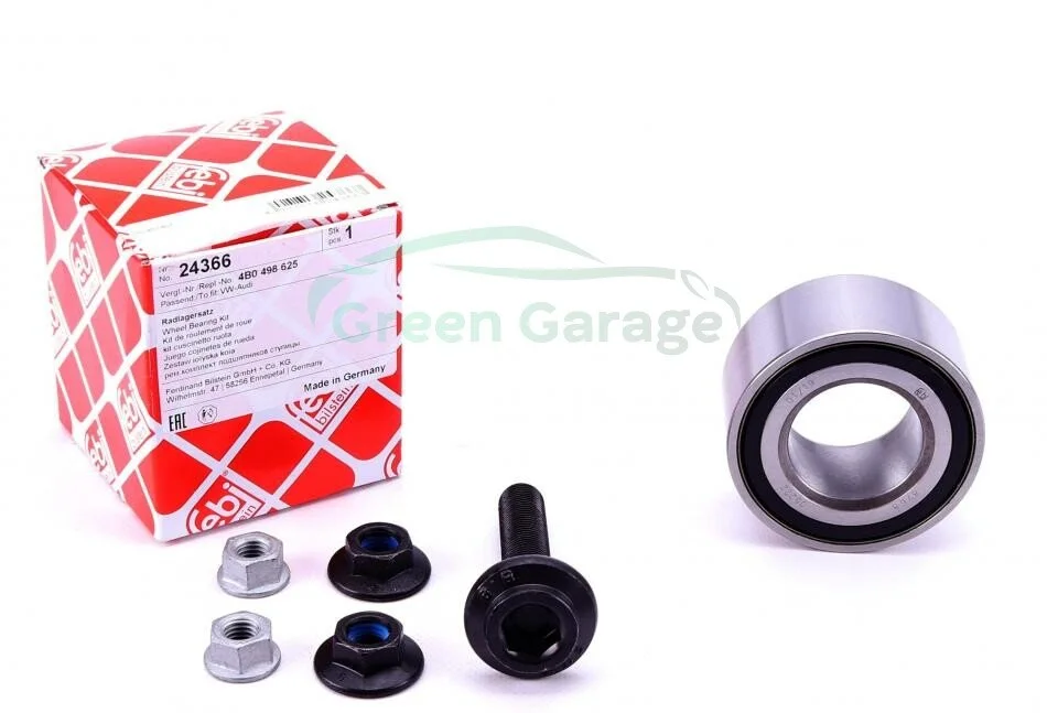 Подш. ступицы AUDI A4,A6, VW PASSAT 94-08 перед. мост с двух сторон (Пр-во FEBI) FEBI BILSTEIN 24366 (фото 1)