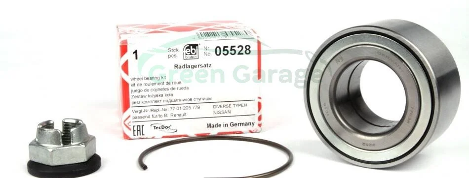 Подшипник cтупицы RENAULT MEGANE, CLIO 90- перед. мост (Пр-во FEBI) FEBI BILSTEIN 05528 (фото 1)