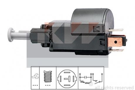 Датчик педалі гальм/зчеплення (аналог EPS 1.810.156/Facet 7.1156) KW 510 156